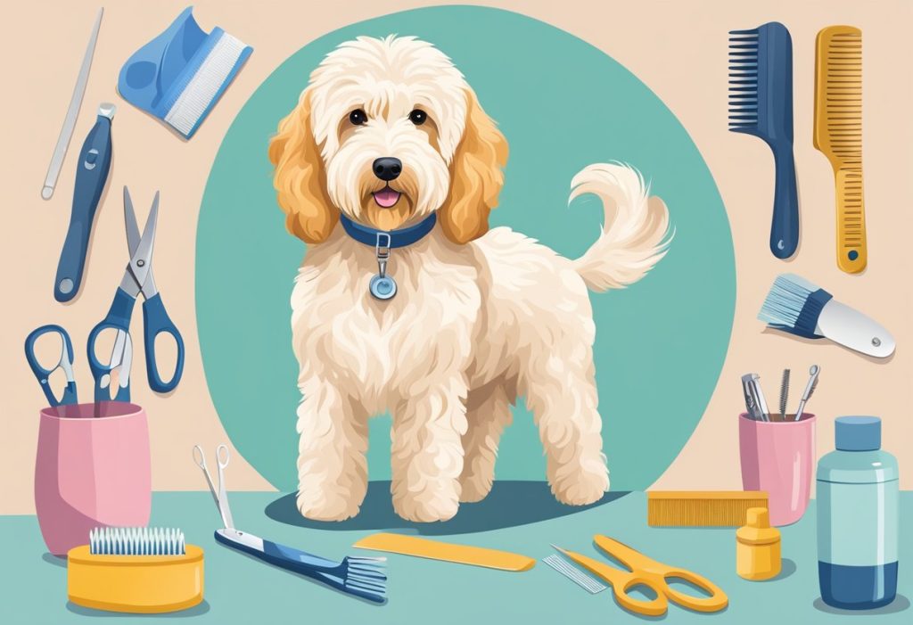 Maine image for golden doodle grooming articles