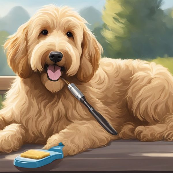 Goldendoodle Brushing Tips: Main image