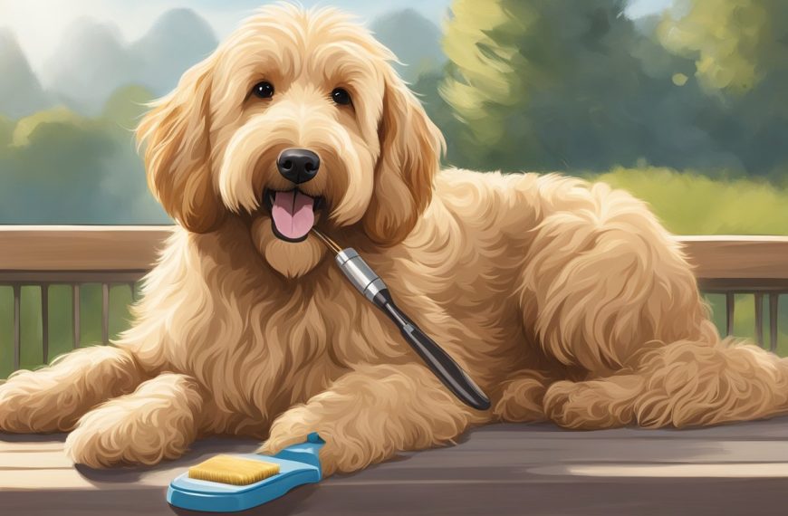 Goldendoodle Brushing Tips: Main image