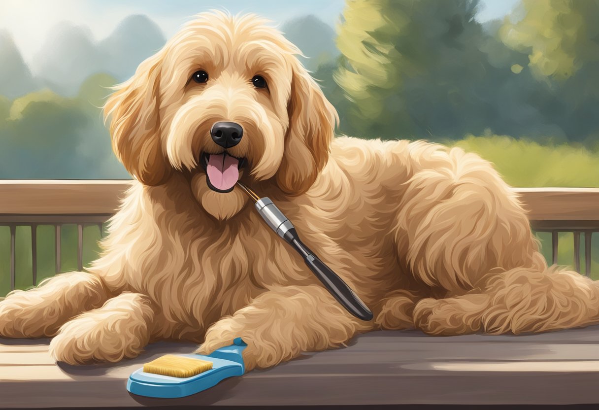 Goldendoodle Brushing Tips: Main image