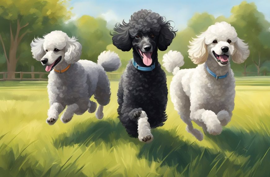 Playful Poodles: Unleashing the Joy of Active Canine Companions